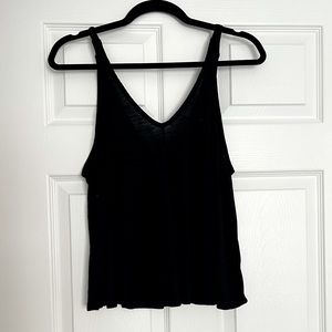 Free People deep V cut tank